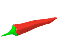 gyrating hot pepper